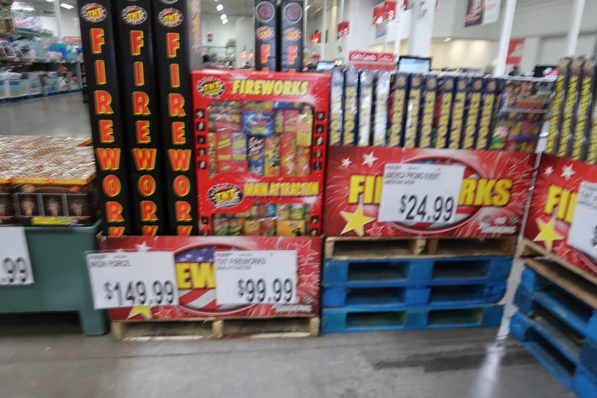 BJ’s Fireworks this Year