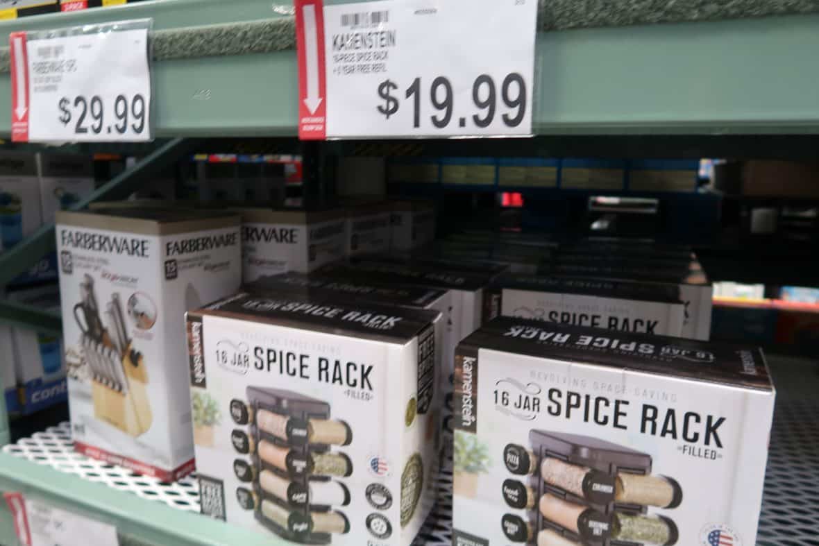 Spice Rack with 16 Jars & Spices ONLY $9.99!