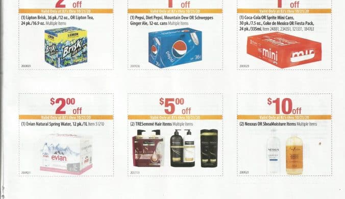 BJs In Club Coupon Books & Deals