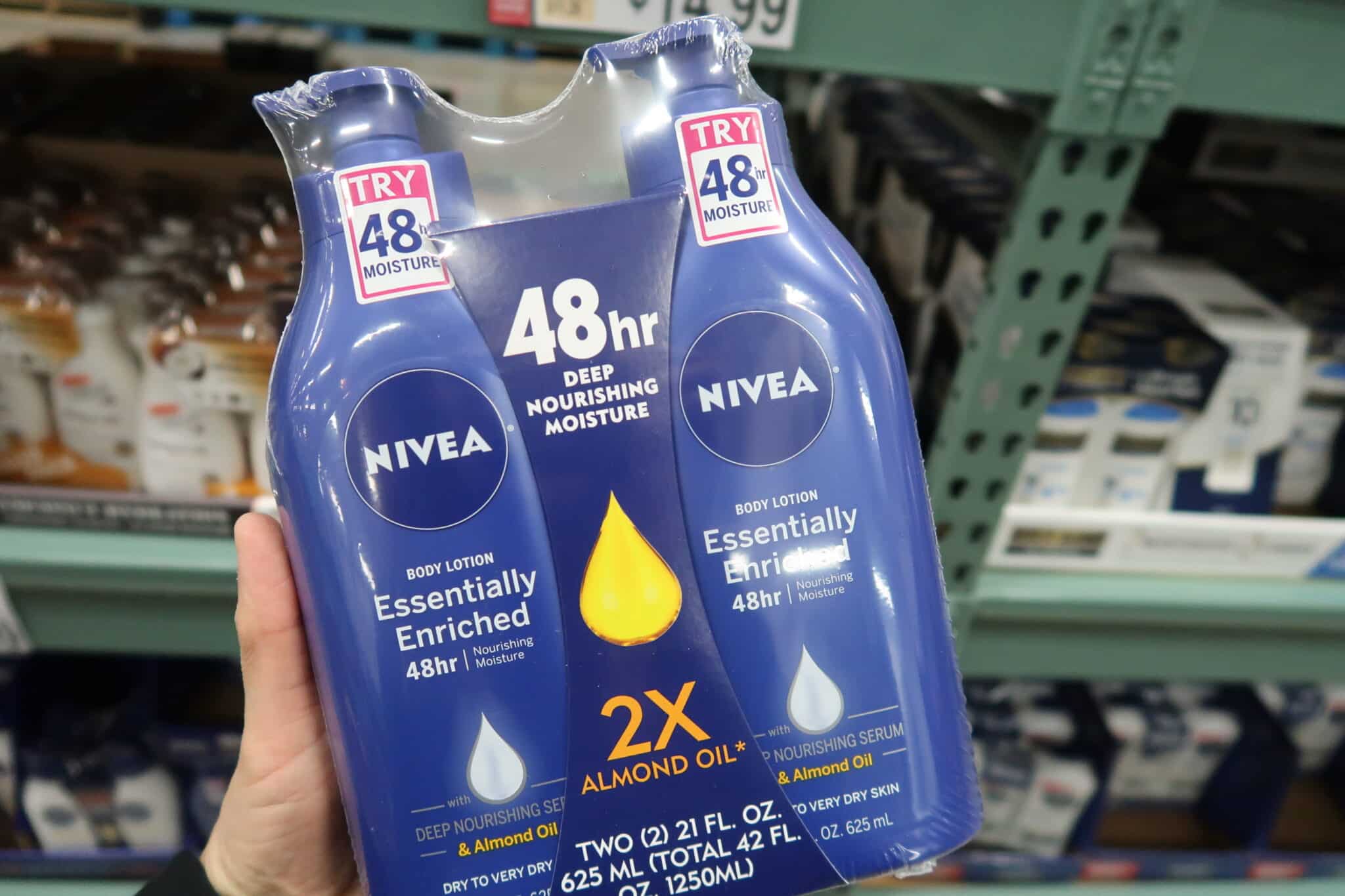 Nivea Essentially Enriched Lotion $3.99!