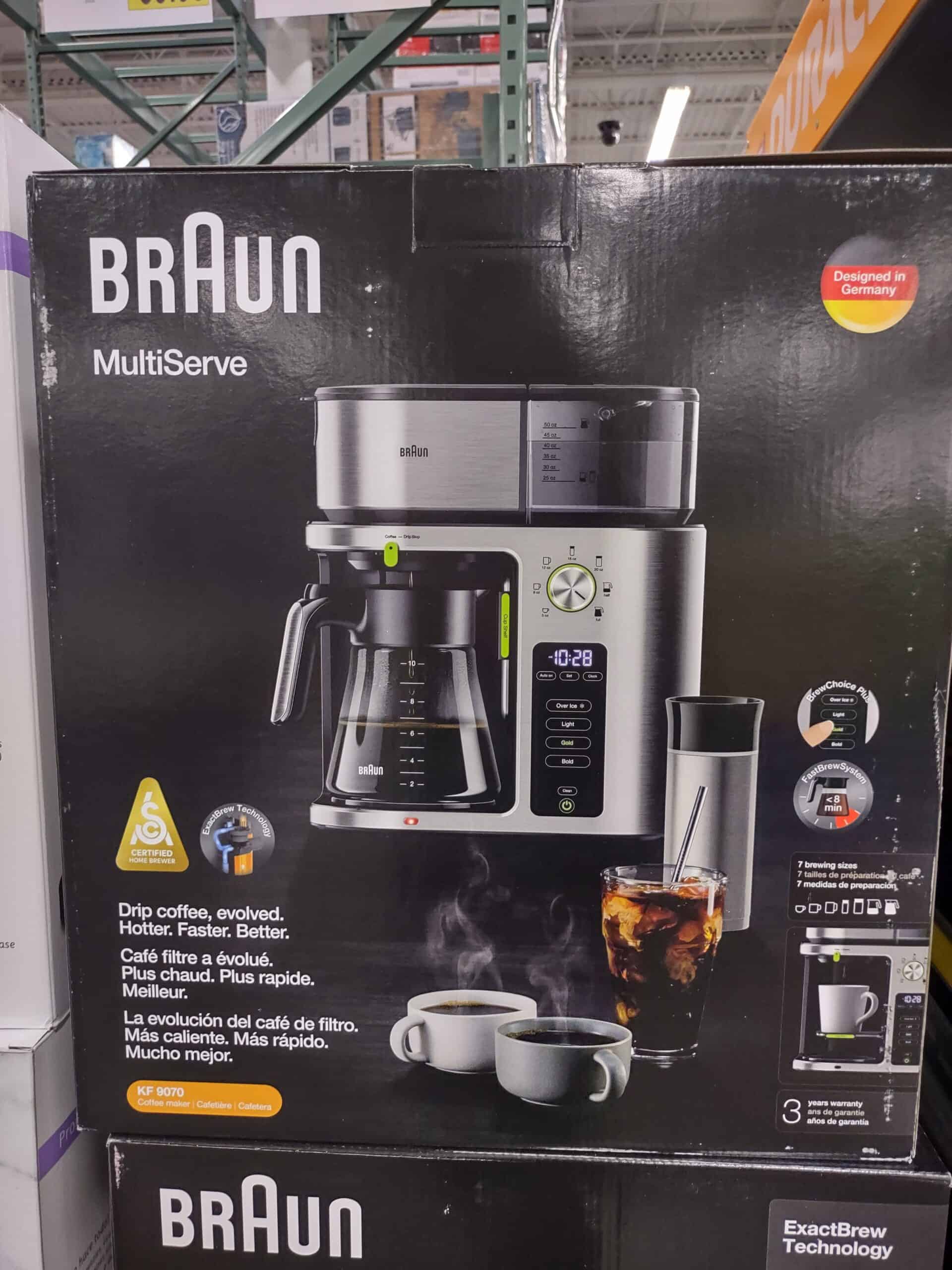 Braun MultiServe Coffee Maker $149.99