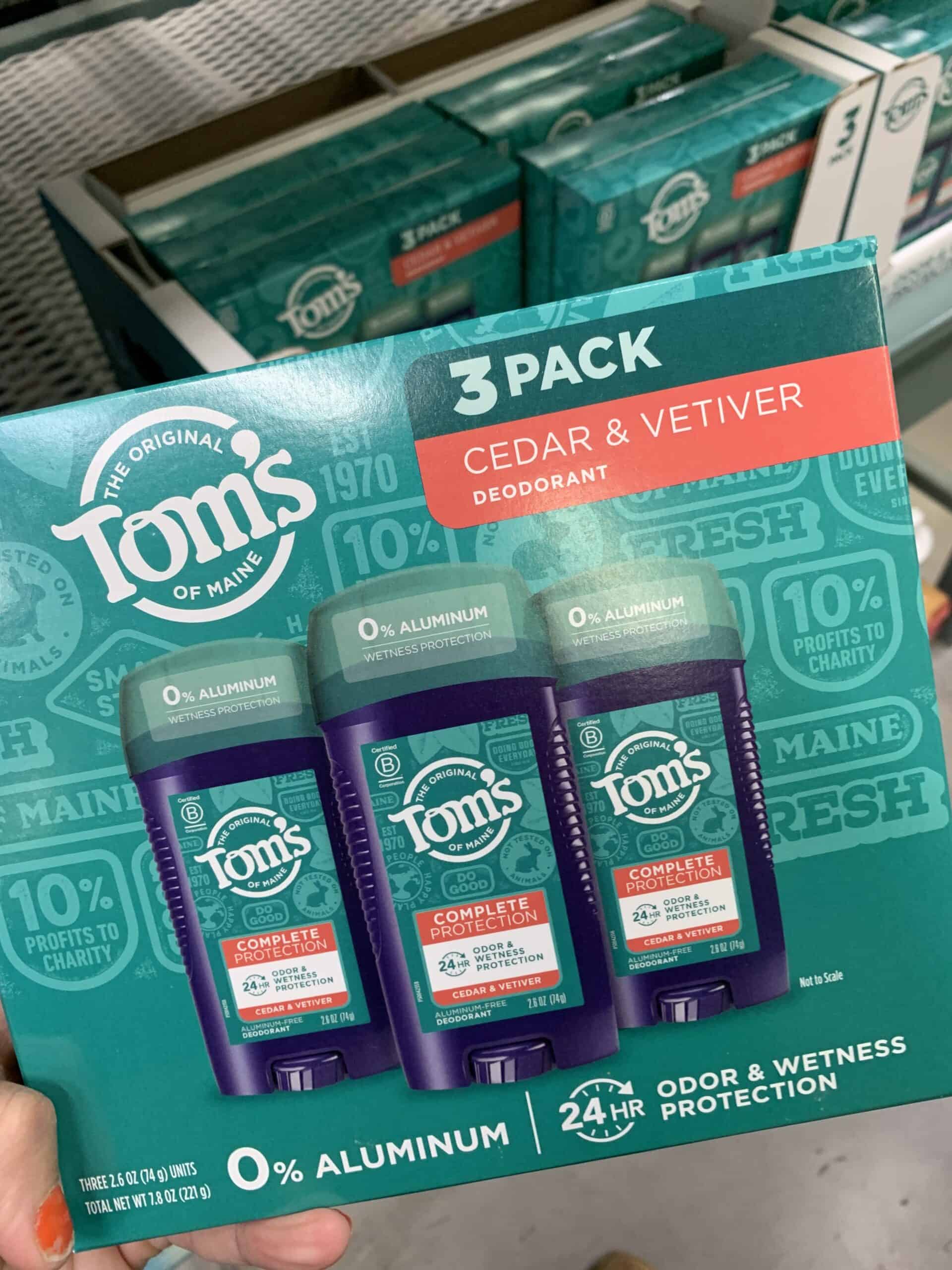 New Tom’s of Maine Deodorant at BJ’s